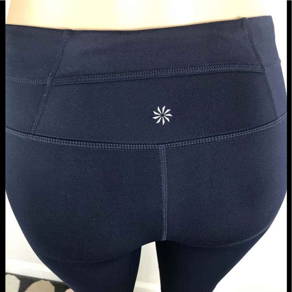 🏃🏽‍♀️Beautiful Athleta Blue Leggings Small - Picture 5 of 8